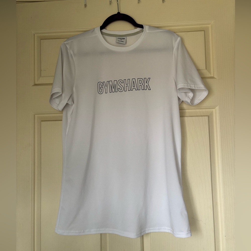 White Gymshark Athletic Tee!